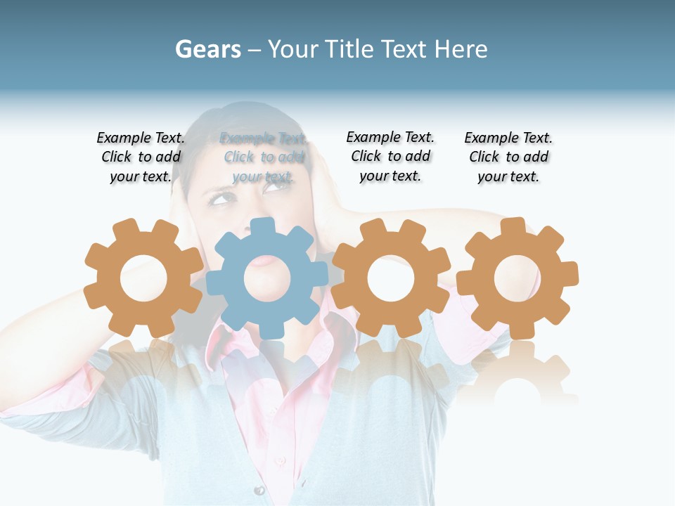 Joyful Happy Life PowerPoint Template