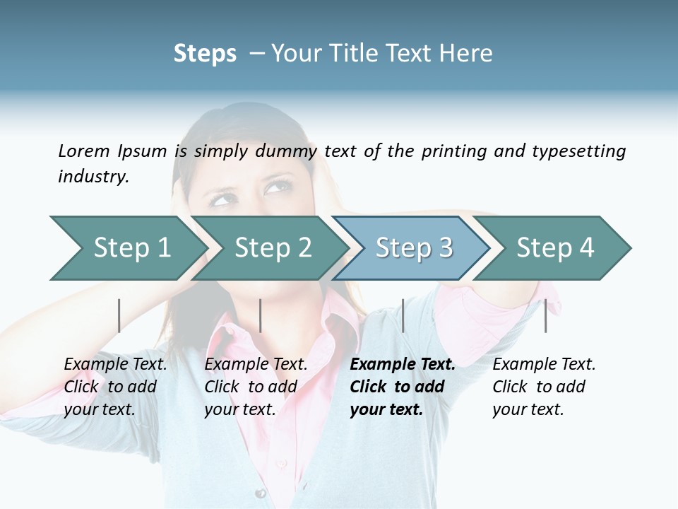 Joyful Happy Life PowerPoint Template