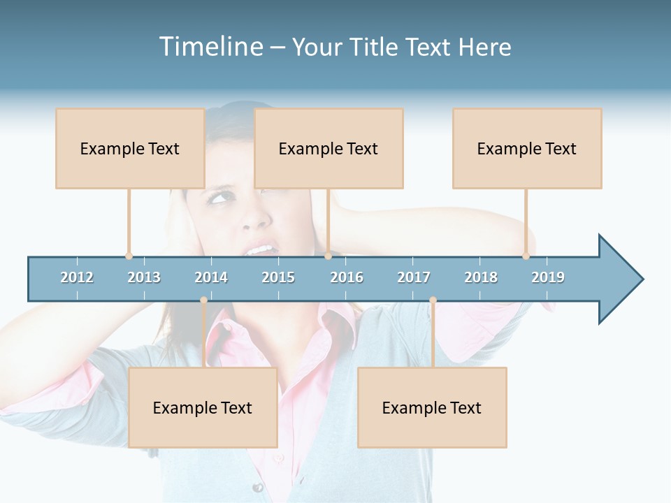 Joyful Happy Life PowerPoint Template