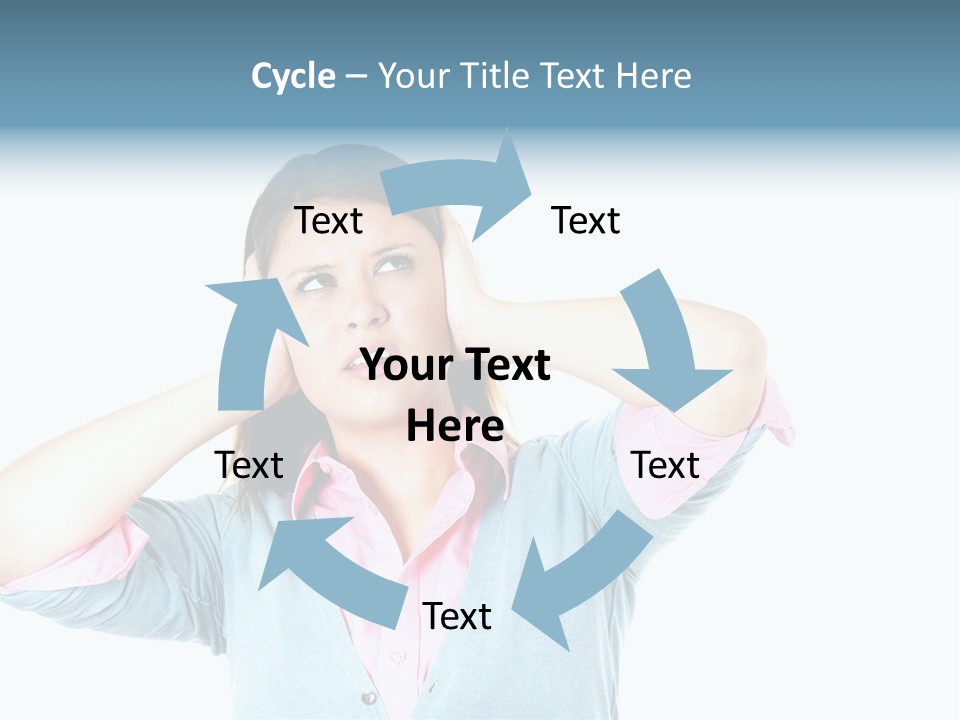 Joyful Happy Life PowerPoint Template