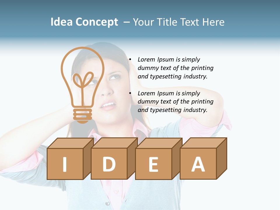 Joyful Happy Life PowerPoint Template