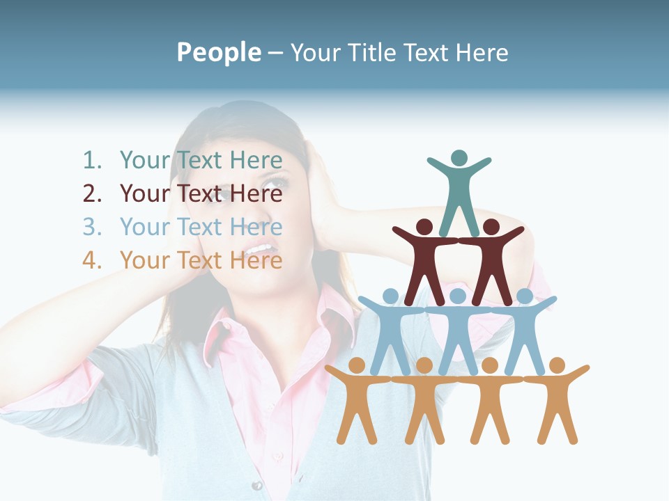 Joyful Happy Life PowerPoint Template