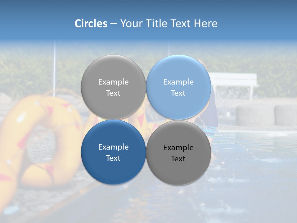 Joyful Happy Life PowerPoint Template