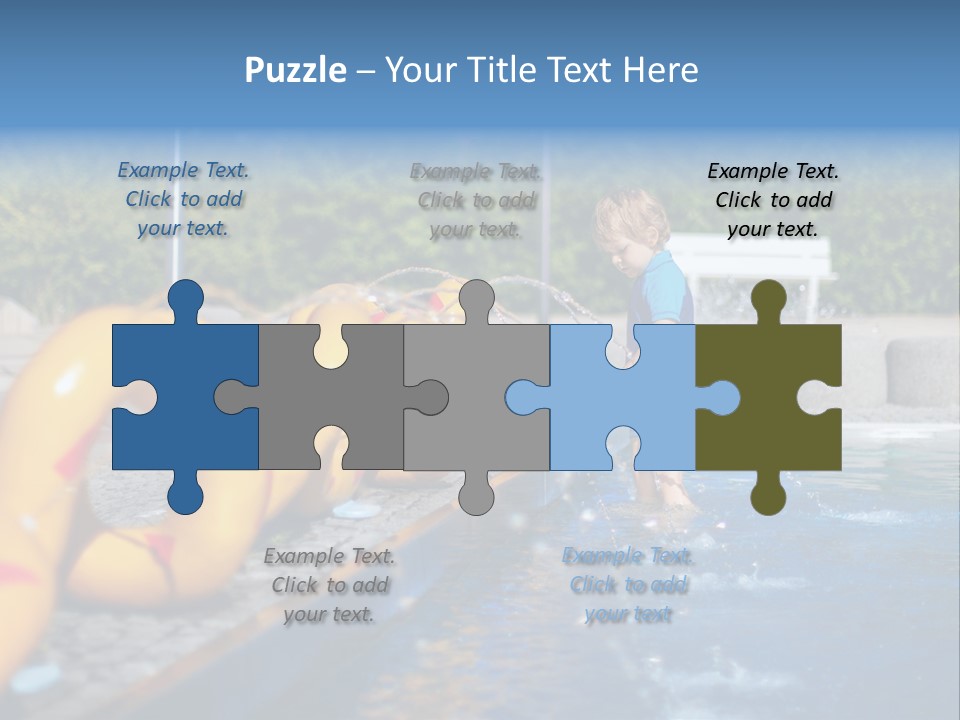 Joyful Happy Life PowerPoint Template