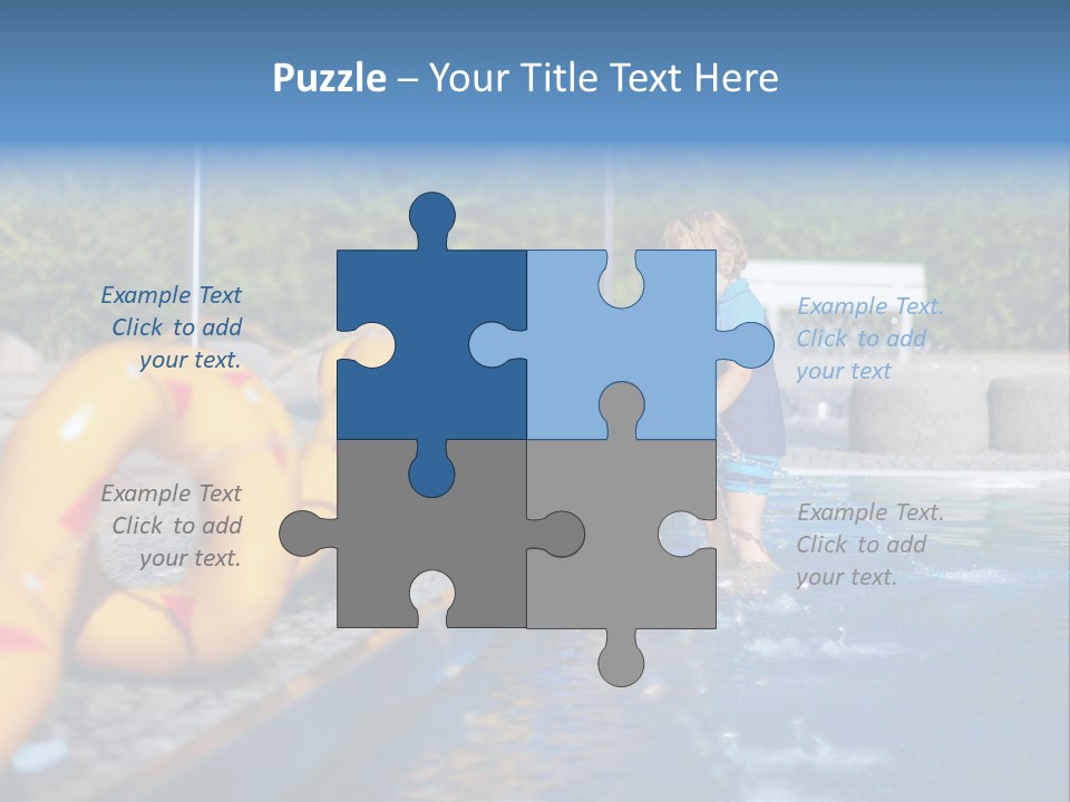 Joyful Happy Life PowerPoint Template