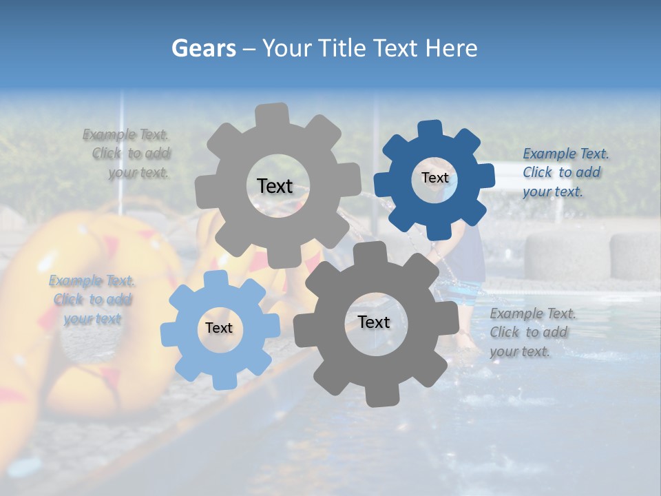 Joyful Happy Life PowerPoint Template