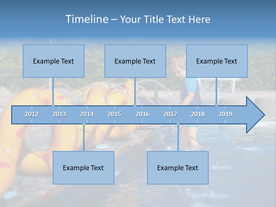 Joyful Happy Life PowerPoint Template