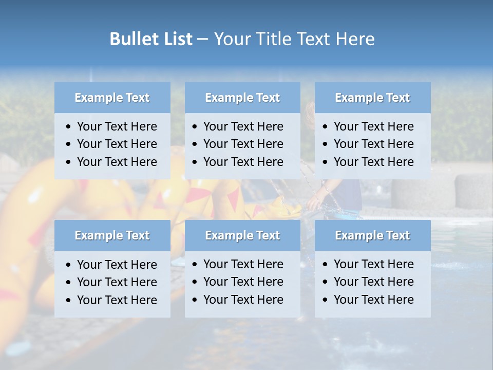 Joyful Happy Life PowerPoint Template