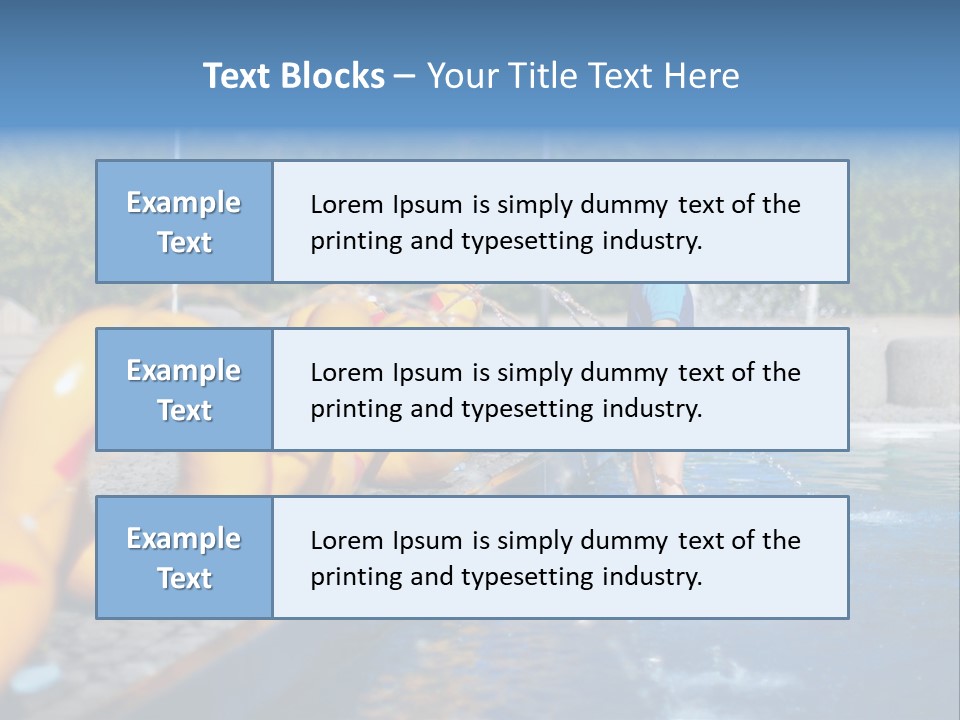Joyful Happy Life PowerPoint Template