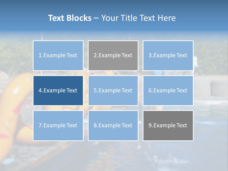 Joyful Happy Life PowerPoint Template