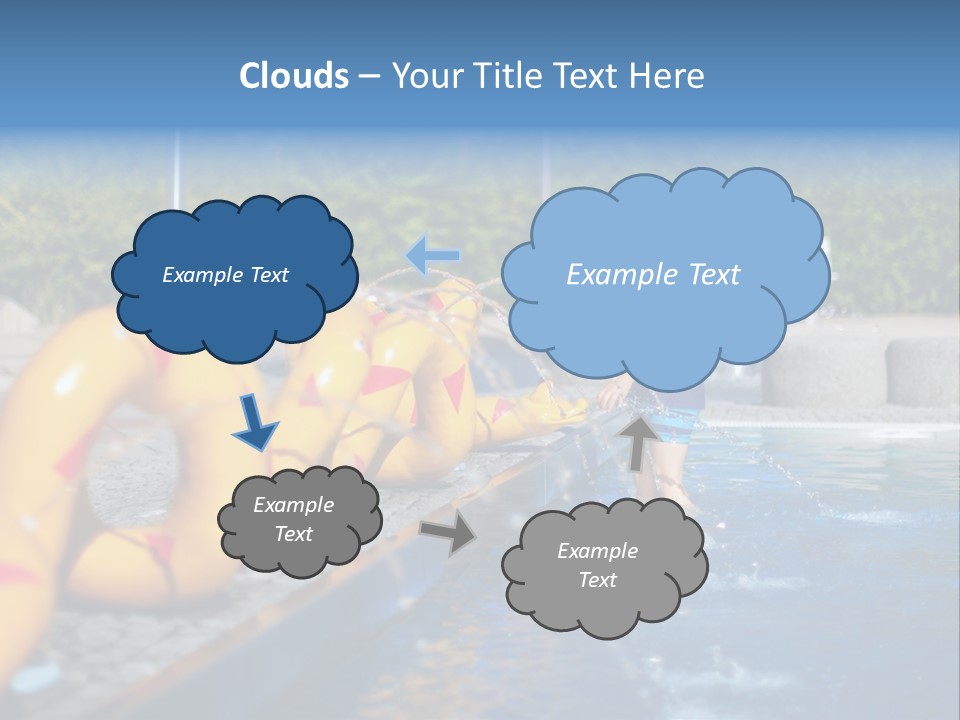 Joyful Happy Life PowerPoint Template
