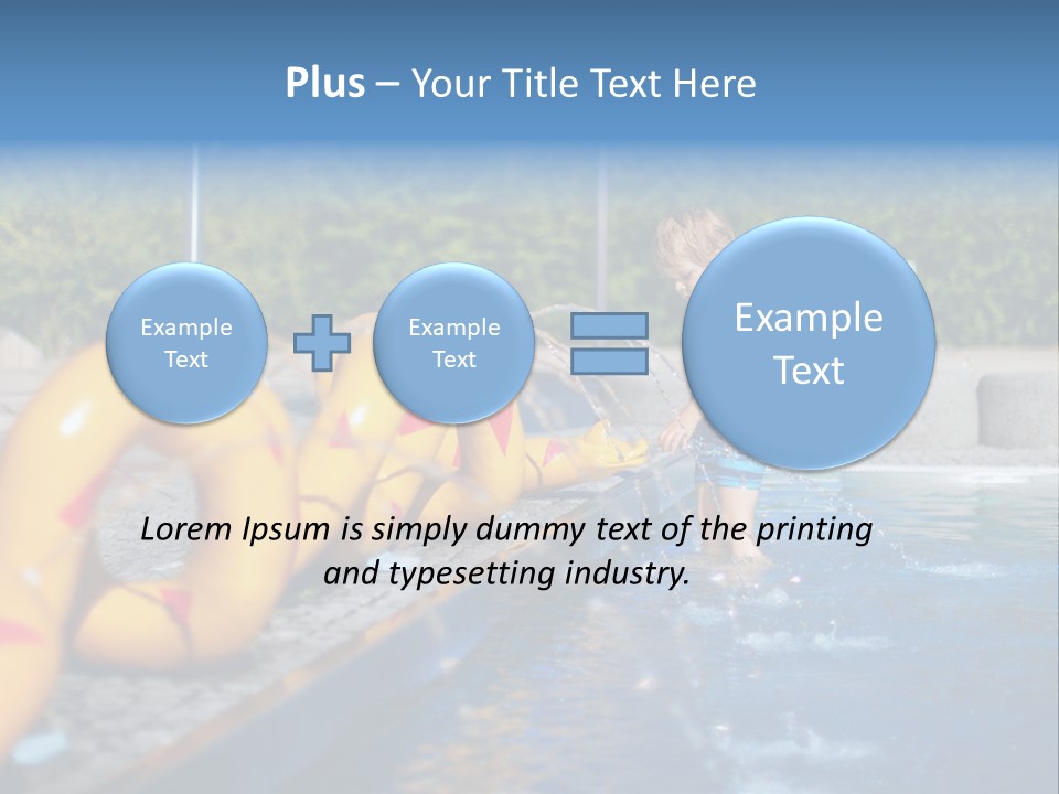 Joyful Happy Life PowerPoint Template