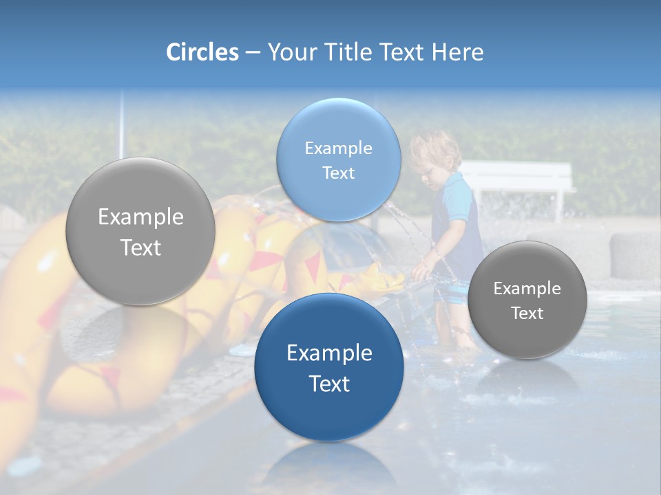 Joyful Happy Life PowerPoint Template