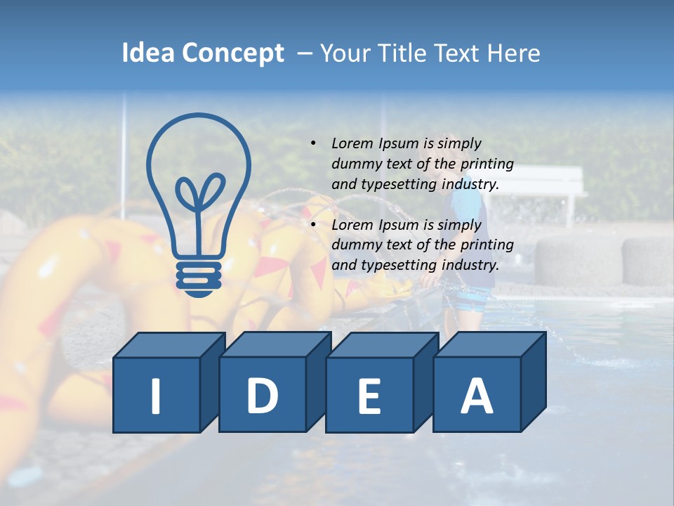 Joyful Happy Life PowerPoint Template