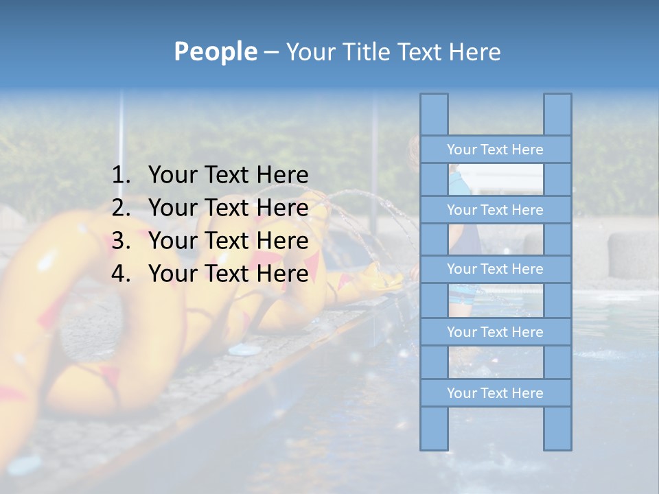 Joyful Happy Life PowerPoint Template