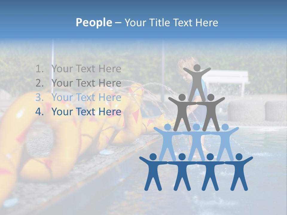 Joyful Happy Life PowerPoint Template