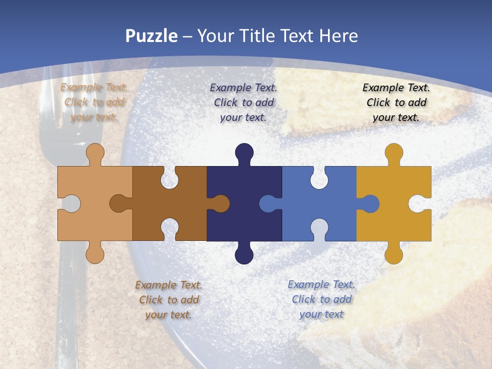 Corn Dessert Dinner PowerPoint Template