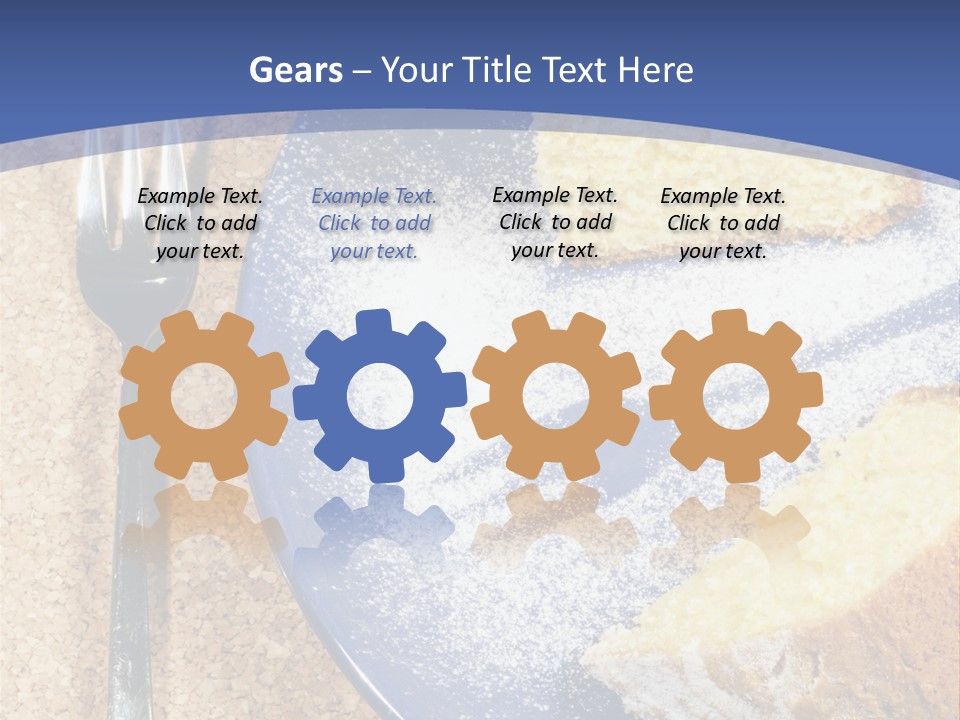 Corn Dessert Dinner PowerPoint Template