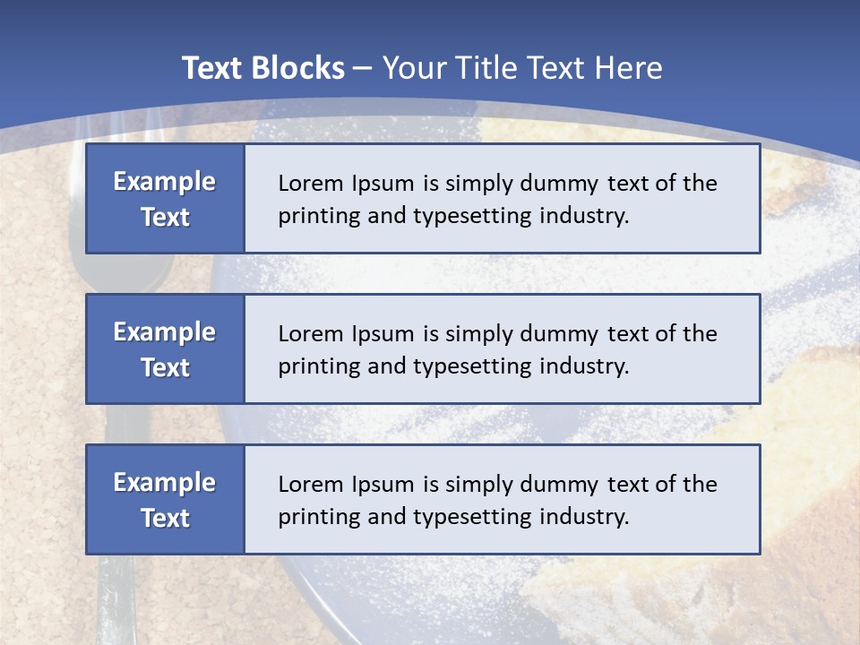 Corn Dessert Dinner PowerPoint Template