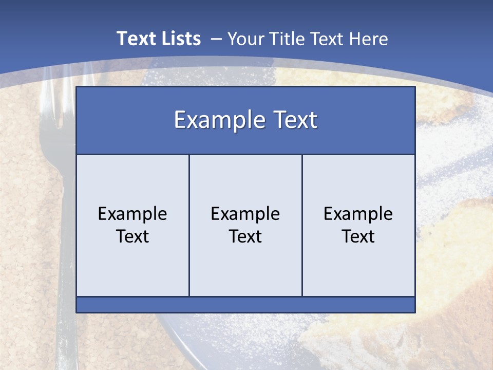 Corn Dessert Dinner PowerPoint Template