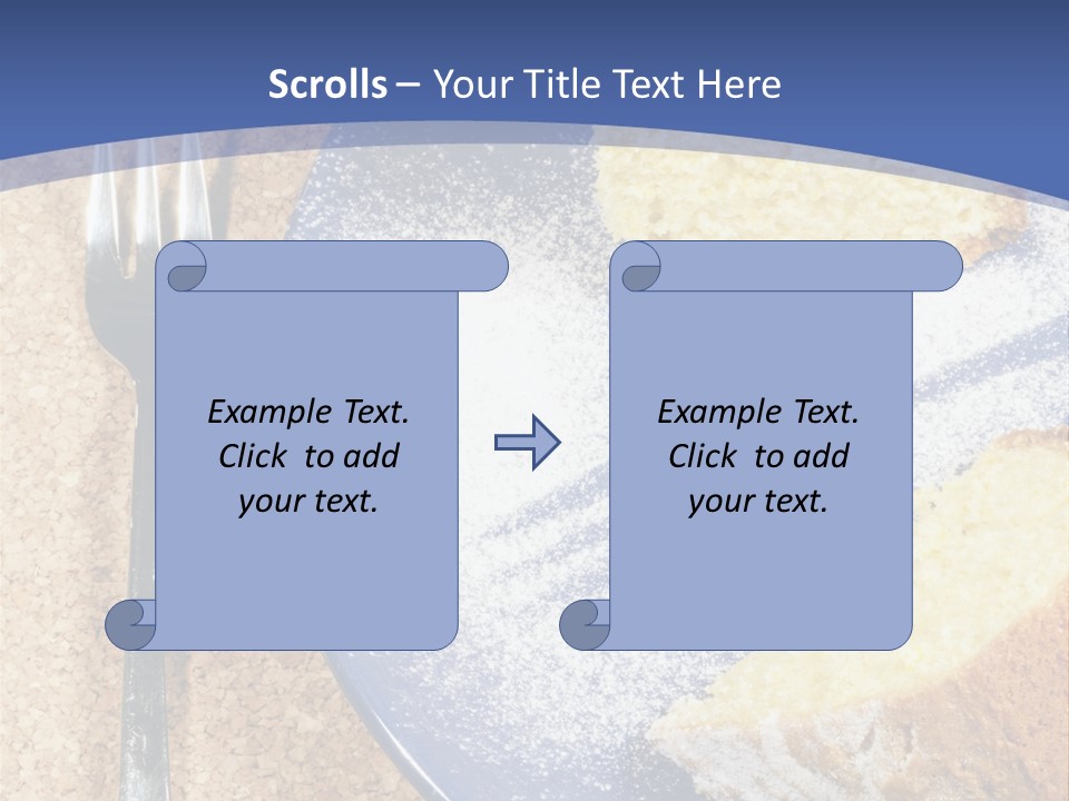 Corn Dessert Dinner PowerPoint Template