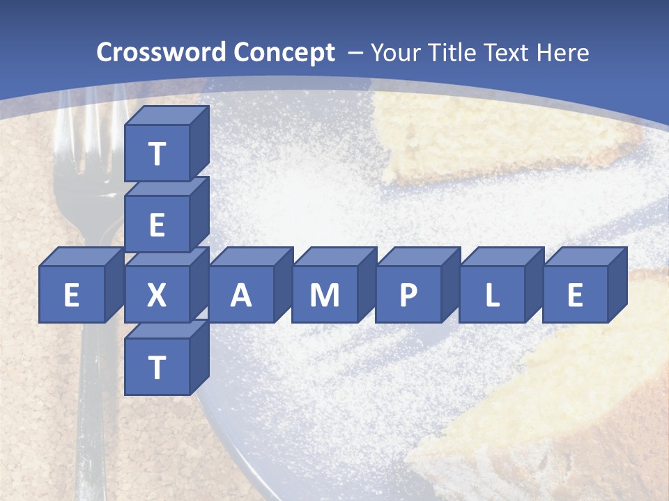 Corn Dessert Dinner PowerPoint Template