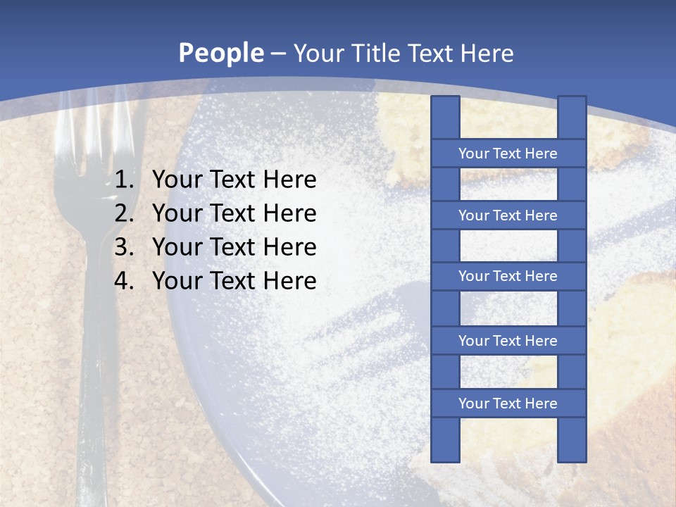 Corn Dessert Dinner PowerPoint Template