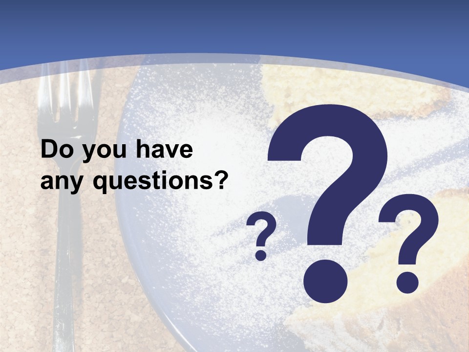 Corn Dessert Dinner PowerPoint Template