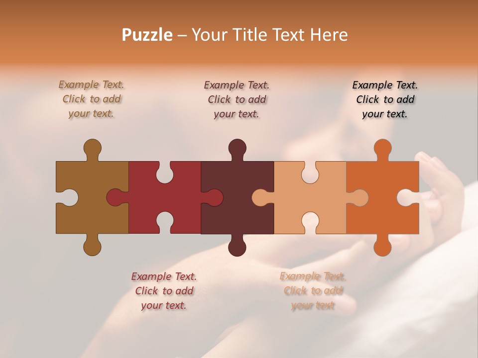 Lingerie Heteroual House PowerPoint Template