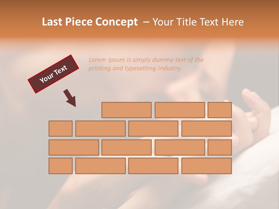 Lingerie Heteroual House PowerPoint Template