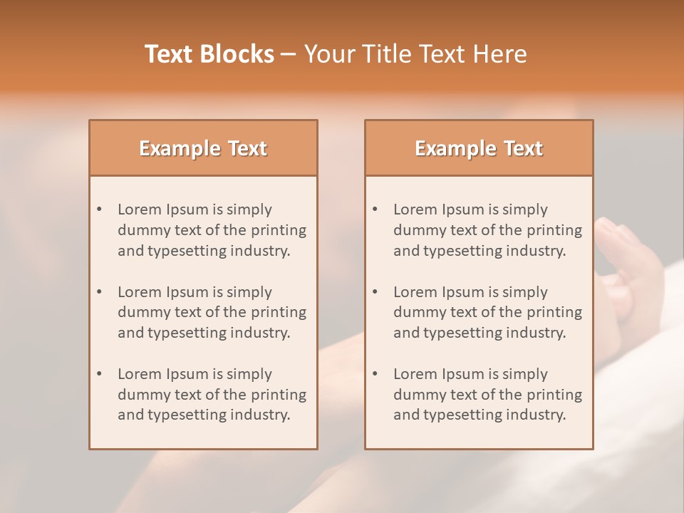 Lingerie Heteroual House PowerPoint Template
