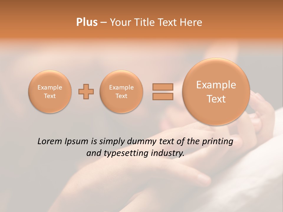 Lingerie Heteroual House PowerPoint Template