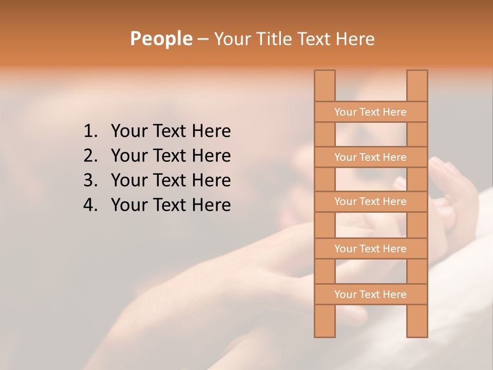 Lingerie Heteroual House PowerPoint Template