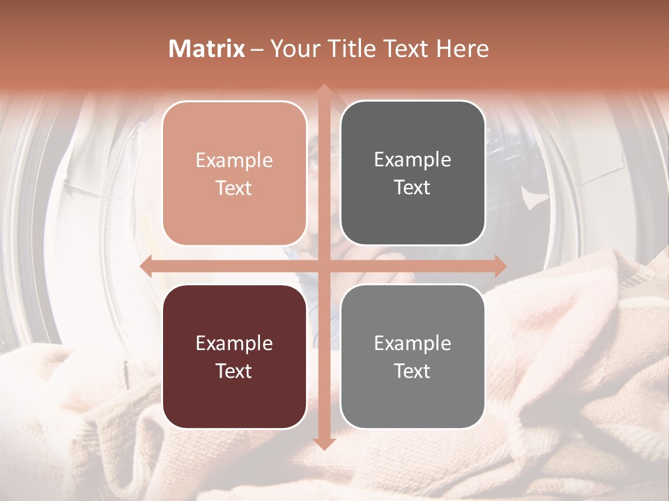 Homework Dryer Fisheye PowerPoint Template