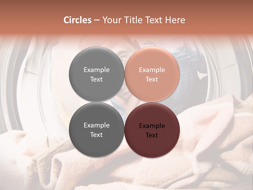 Homework Dryer Fisheye PowerPoint Template