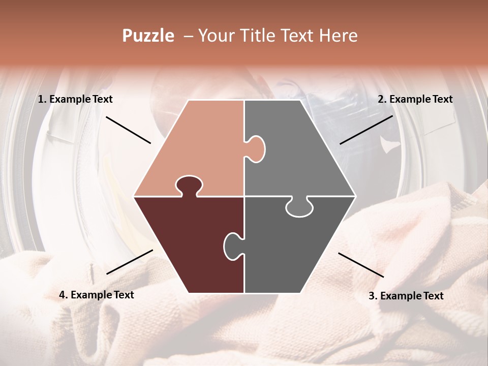 Homework Dryer Fisheye PowerPoint Template