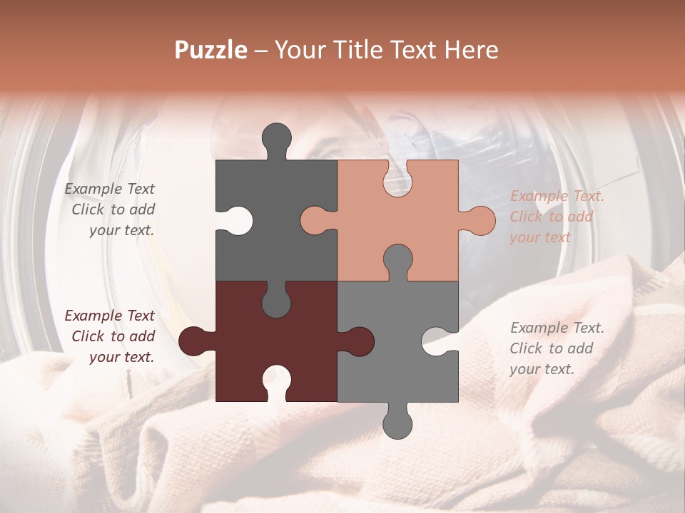 Homework Dryer Fisheye PowerPoint Template