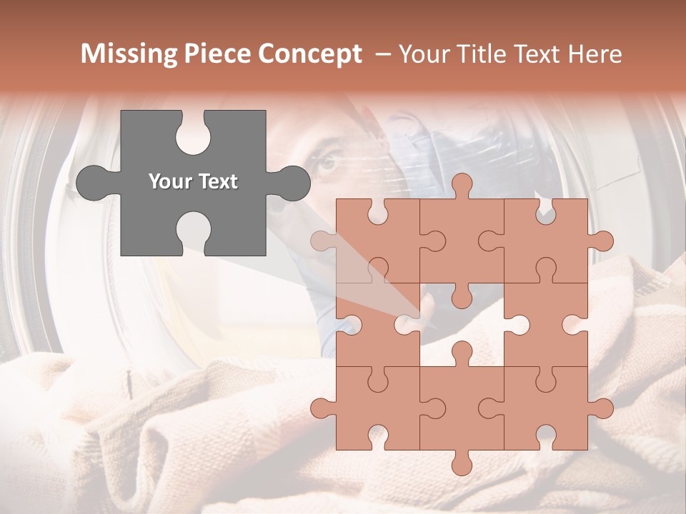 Homework Dryer Fisheye PowerPoint Template