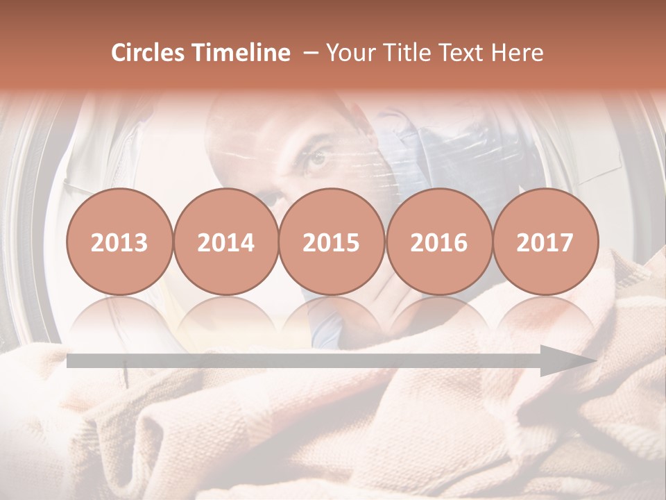 Homework Dryer Fisheye PowerPoint Template