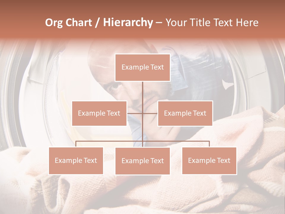 Homework Dryer Fisheye PowerPoint Template