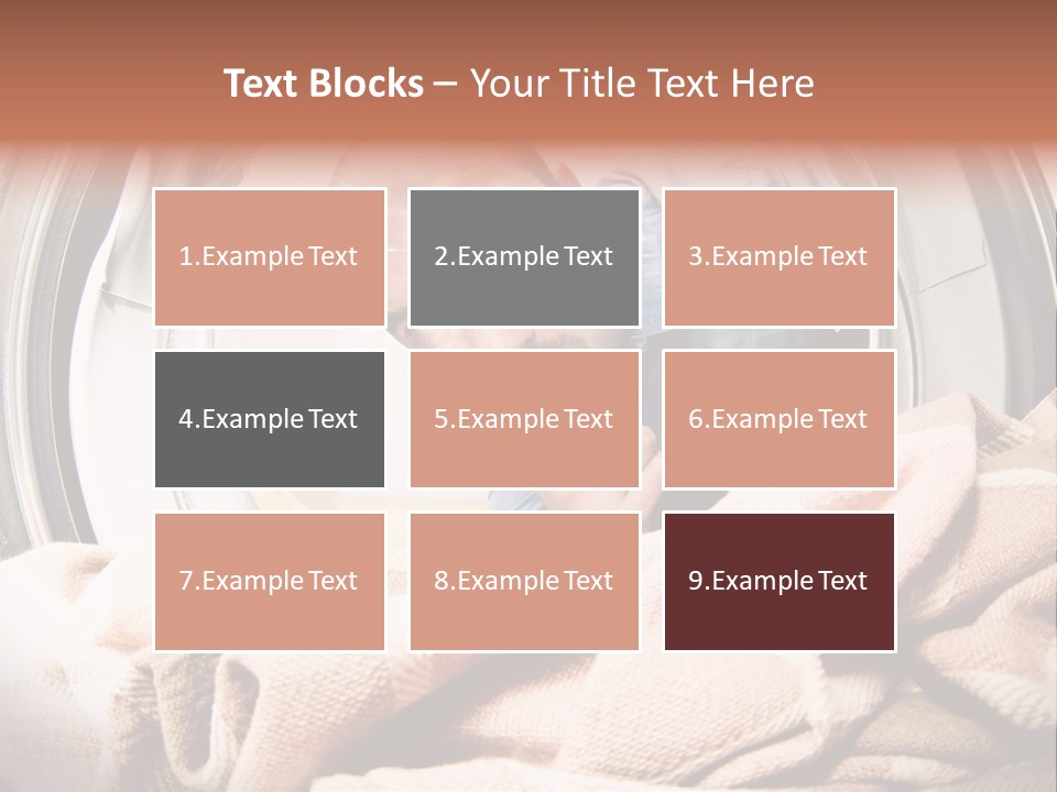 Homework Dryer Fisheye PowerPoint Template