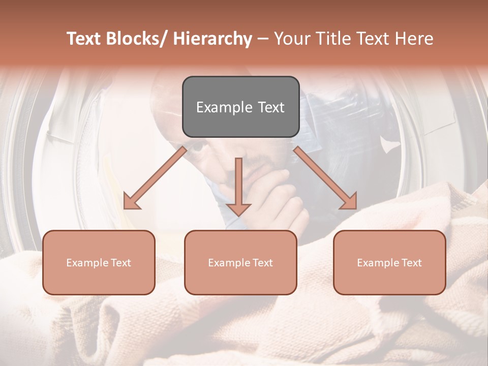 Homework Dryer Fisheye PowerPoint Template