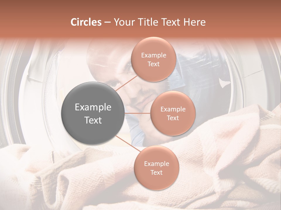 Homework Dryer Fisheye PowerPoint Template