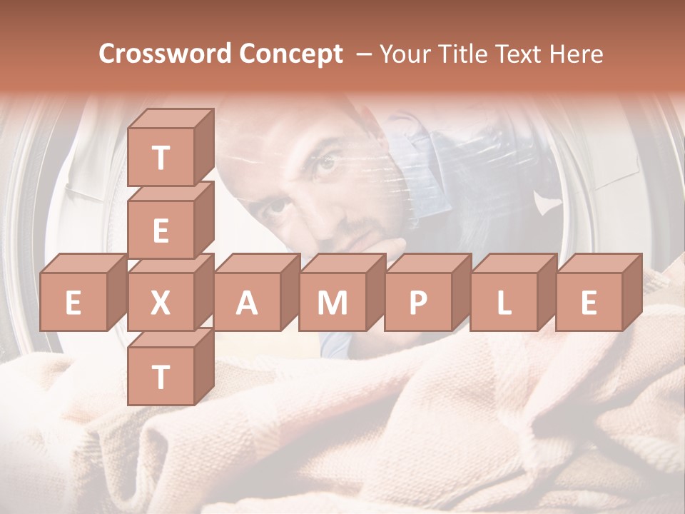 Homework Dryer Fisheye PowerPoint Template