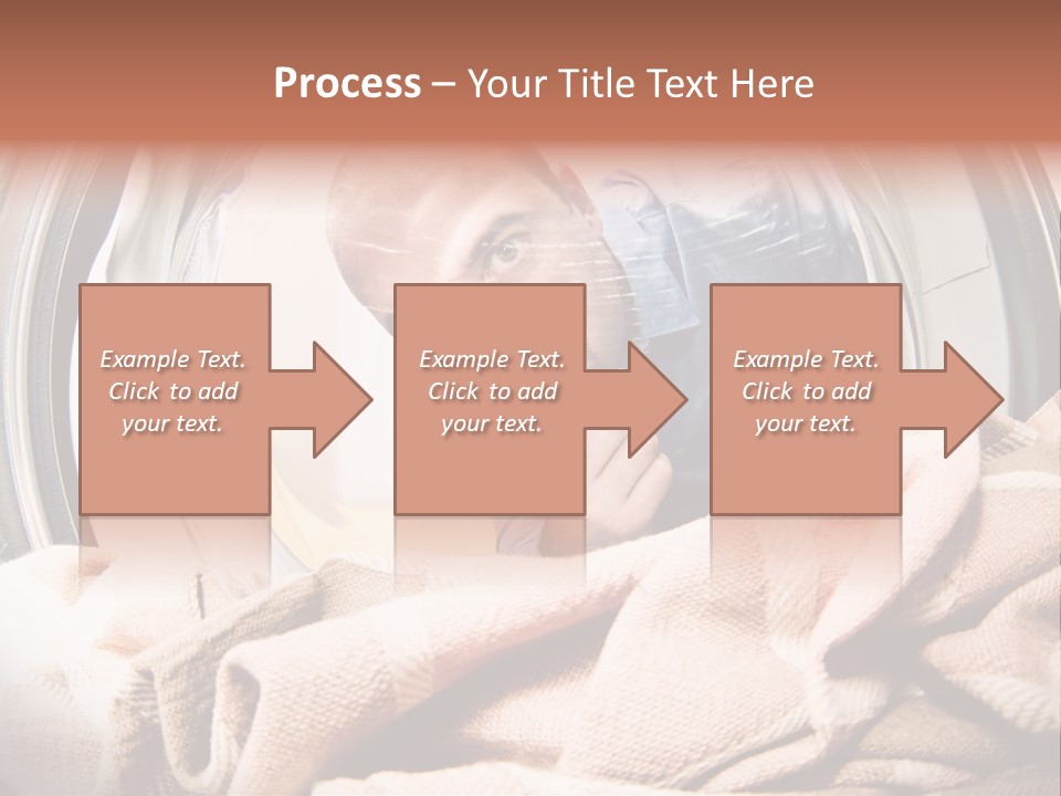 Homework Dryer Fisheye PowerPoint Template