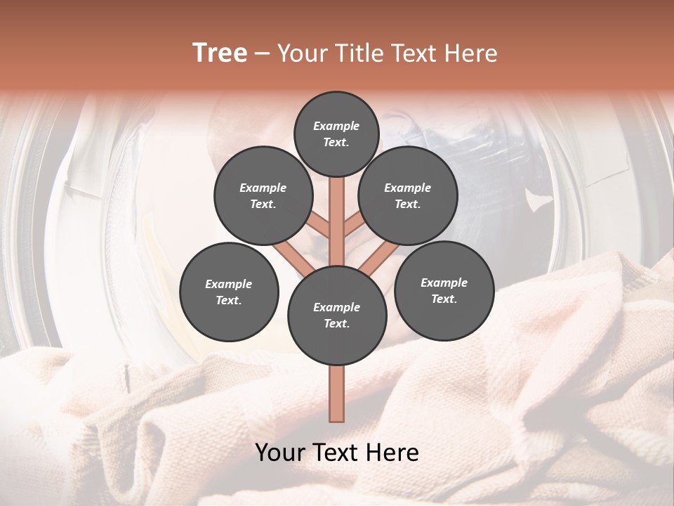 Homework Dryer Fisheye PowerPoint Template