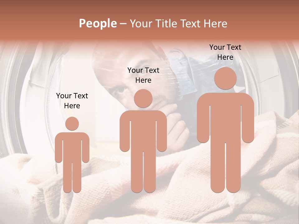 Homework Dryer Fisheye PowerPoint Template