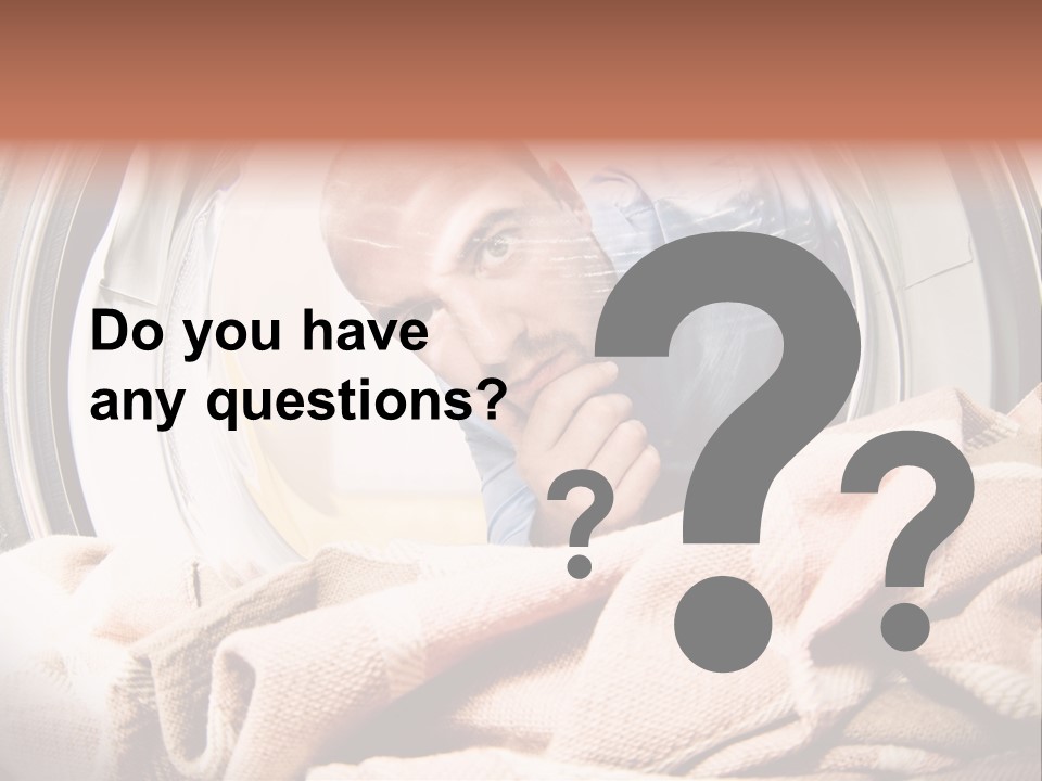 Homework Dryer Fisheye PowerPoint Template