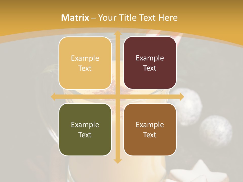 Fir Glass Season PowerPoint Template