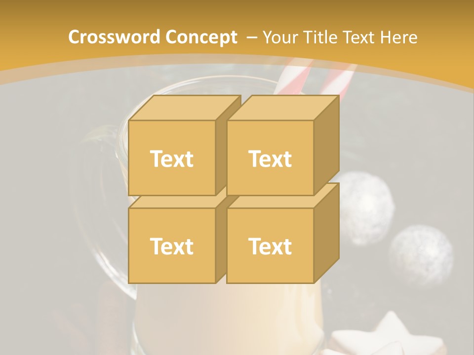 Fir Glass Season PowerPoint Template